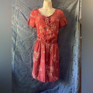 Matilda Jane art class pink floral dress